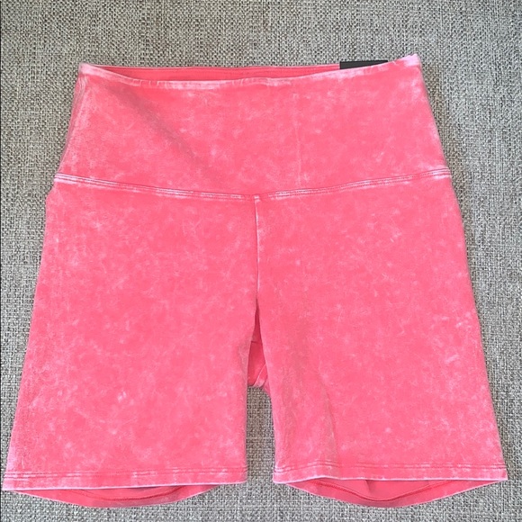 PINK Victoria's Secret Pants - SOLD !!!!!Vs pink High Rise tie dye biker shorts